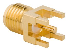 AMPHENOL RF 132134-11 RF / Coaxial Connector, SMA Coaxial, Straight Jack, Through Hole Vertical, 50 ohm