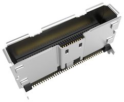 AMP - TE CONNECTIVITY 2291316-1 Connector, 74 Contacts, 0.6 mm, Receptacle, Surface Mount, 2 Rows