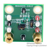 ANALOG DEVICES MAX40008EVKIT# Evaluation Kit, MAX40008 220ns 12μA 6-Bump WLP Comparators with Shutdown