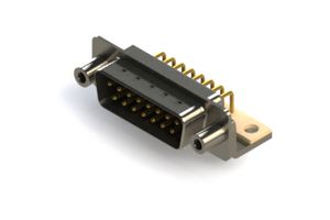 EDAC 621-M15-260-BN6 D Sub Connector, Standard, Plug, 621 Series, 15 Contacts, DA, Solder