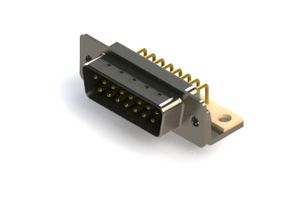EDAC 621-M15-260-GN4 D Sub Connector, Standard, Plug, 621 Series, 15 Contacts, DA, Solder