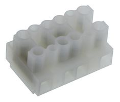 WIELAND ELECTRIC 29.401.0453.0 Panel Mount Barrier Terminal Block, Eurostyle, 2 Row, 4 Positions, 22 AWG, 12 AWG, 5.4 mm, 20 A