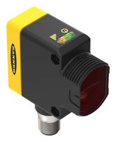 BANNER ENGINEERING QS30AF600Q Photoelectric Sensor, 23.622", 660nm Red LED, Background Suppression/Proximity, Digital, 30VDC