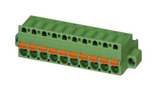PHOENIX CONTACT 1873223 Pluggable Terminal Block, 5.08 mm, 4 Positions, 24 AWG, 12 AWG, 2.5 mm², Push In