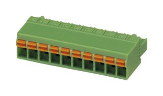 PHOENIX CONTACT 1754568 Pluggable Terminal Block, 5.08 mm, 2 Positions, 24 AWG, 16 AWG, 2.5 mm², Push In