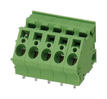PHOENIX CONTACT 1907526 Wire-To-Board Terminal Block, 1 Positions, 24 AWG, 10 AWG, 6 mm², Clamp