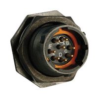 SOURIAU-SUNBANK / EATON UTS712E8P Circular Connector, Sealed Circular Connector, Trim Trio UTS Series, Jam Nut Receptacle