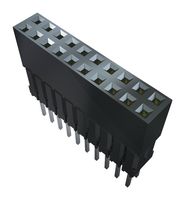 SAMTEC ESQ-120-33-G-D Stacking Board Connector, Elevated Strip, ESQ Series, 40 Contacts, 2.54 mm, Socket Strip, Solder