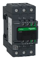 SCHNEIDER ELECTRIC LC1D40ABBE Contactor, LC2D, 40 A, DIN Rail, Panel, 690 VAC, 3PST-NO, 3 Pole, 30 kW