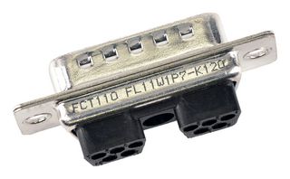 MOLEX 173107-0169 D Sub Connector Housing, 11 Positions, Combo Layout D Sub, DA-11W1, 173107 Series, Plug