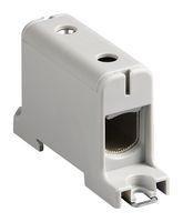 MOLEX 201606-0620 DIN Rail Mount Terminal Block, 1 Positions, 4 AWG, 0 AWG, 107 mm², Screw, 230 A