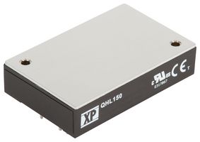 XP POWER QHL150300S15 Isolated Through Hole DC/DC Converter, ITE, Quarter Brick, 2:1, 150 W, 1 Output, 15 V