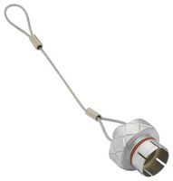 AMPHENOL LTW CAP-DLBFQME3 Dust Cap / Cover, Dust Cap, Amphenol FLO B Series Size 1 Circular Connectors, Brass Body