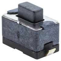 E-SWITCH TL6400BF160QJ Tactile Switch, SPST-NO, TL6400 Series, Top Actuated, Surface Mount, Rectangular Button, 160 gf