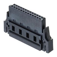 HARWIN M55-8202642 IDC Connector, IDC Receptacle, Female, 1.27 mm, 2 Row, 26 Contacts, Cable Mount