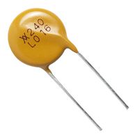 LITTELFUSE RF3356-000 Resettable Fuse, PPTC, PolySwitch AHEF Series, 32 VDC, 1 A, 1.9 A, 6.2 s, Round