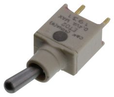 C&K COMPONENTS ET02MD1CBE Toggle Switch, Off-None-On, SPDT, Non Illuminated, ET Series, Through Hole