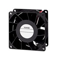 NMB TECHNOLOGIES R200A1-051-D0750 DC Axial Fan, 48 V, Circular, 200 mm, 51 mm, Ball Bearing, 590 CFM