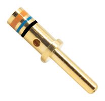 ODU-USA 923.000.005.000.429 Circular Connector Contact, #22D, AMC Series T, Pin, Crimp, 22 AWG, 26 AWG