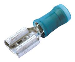 TE CONNECTIVITY - AMP 640904-1 Quick Disconnect Terminal, PIDG FASTON 250 Series, Female Quick Disconnect, 6.35mm x 0.81mm