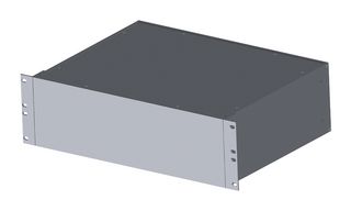 HAMMOND RM3U1913VBK 19" Cabinet, Rack Mount, 133.35 mm, 133 mm, 422 mm, 330 mm, Aluminum