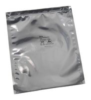 SCS 150Z53 Antistatic Bag, 1500 Series, Shielding (Metal-Out), Resealable, 5" W x 3" L