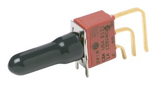 C&K COMPONENTS E125SD1AV2BE Pushbutton Switch, Sealed, 0.4 VA, E020 Series, SPDT, On-(On), Round Plunger, White