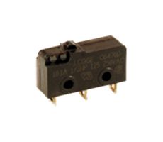 C&K COMPONENTS LCGGX1A10EC Microswitch, Snap Action, Roller Lever, SPDT, Solder, 1 A, 30 V