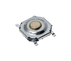 C&K COMPONENTS PTS525 SK15 SMTR2 LFS Tactile Switch, PTS125 Series, Top Actuated, Surface Mount, Round Button, 260 gf, 20mA at 15VDC
