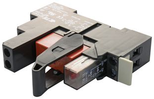 TE CONNECTIVITY - SCHRACK RT4S5LC4 Power Relay, DPDT, 24 VDC, 8 A, RT Series, DIN Rail, Non Latching
