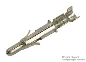 AMP - TE CONNECTIVITY 350538-1 Contact, Universal MATE-N-LOK Series, Pin, Crimp, 14 AWG, Tin Plated Contacts
