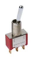 C&K COMPONENTS 7101MD9V3BE Toggle Switch, On-None-On, SPDT, Non Illuminated, 7000 Series, Through Hole