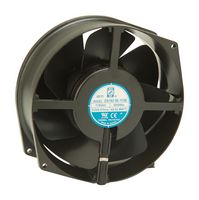 ORION FANS OA162AP-11-2WB1855 Axial Fan, AC, OA162AP Metal Series, Ball Bearing, Circular, 165CFM, 46dB, 115V, 32W, 2500rpm