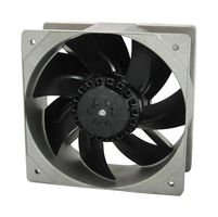 ORION FANS OA205AN-22-1TB1856 Axial Fan, AC, OA200AN-METAL Series, Ball Bearing, Square, 590CFM, 67dB, 230V, 80W, 3000rpm