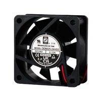 ORION FANS OD6025-05MB DC Axial Fan, 5 V, Square, 60 mm, 25 mm, Ball Bearing, 18 CFM