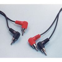 MULTICOMP PRO PSG00220 Audio / Video Cable Assembly, Hi-Fi, RCA/Phono Plugs (2), RCA/Phono Plugs (2), 4 ft, 1.2 m, Black