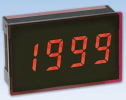 LASCAR SP 100 Voltmeter, 3.5 Digit, LED, DC Voltage, 200 mV Measurement, 5 Vdc