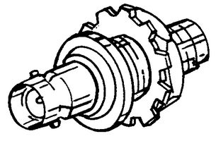 KINGS 759-2 RF / Coaxial Adapter, BNC, Jack, BNC, Jack, Straight Adapter, 50 ohm