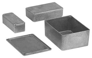 HAMMOND 1590WR1 Metal Enclosure, NEMA 12K, Small, Diecast Aluminum, 191.8 mm, 192 mm, 115 mm, IP65