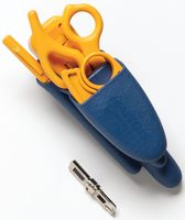 FLUKE NETWORKS 11291000 Tool Kit, Impact Tool, Electricians D-Snips, Cable Stripper, 66/110 Cut Blade, Probe Pic
