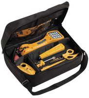 FLUKE NETWORKS 11290-000 Tool Kit, Angled Bed-of-Nails Cord, Impact Tool, 66/110 Cut Blade, Stripper, Modular Adapter