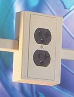 HUBBELL WIRING DEVICES PT1BC5 RACEWAY DUCT