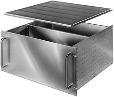BUD INDUSTRIES C-14245 Panel, Internal Chassis, Aluminium, Unfinished, Rack Mount Chassis, 267 mm, 427 mm