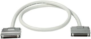GC ELECTRONICS 45-0890 Computer Cable, D Sub 50 Position Plug, D Sub 50 Position Plug, 6 ft, 1.8 m, Putty
