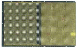 VECTOR ELECTRONICS 8018 PCB, Pad-per-hole, Epoxy Glass Composite, 1.57mm, 100mmx160mm