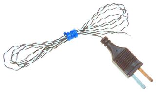 LABFACILITY XF-1207-FAR Thermocouple, Moulded-on Plug, IEC, T, 3.3 ft, 1 m