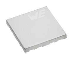 WURTH ELEKTRONIK 36003200S EMI Shielding Gasket, Tin Plated Steel, 0.84" x 0.84" x 0.12", WE-SHC Series
