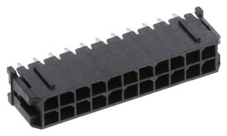 MOLEX 43045-2212 Pin Header, Wire-to-Board, 3 mm, 2 Rows, 22 Contacts, Through Hole Straight