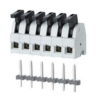 METZ CONNECT ASP0250604 Pluggable Terminal Block, 5 mm, 6 Positions, 28 AWG, 16 AWG, 1.5 mm², Push In