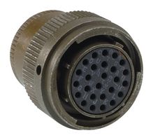 ITT CANNON KPSE06F2255P Circular Connector, KPSE Series, MIL-DTL-26482 Series I, Straight Plug, 55 Contacts, Crimp Pin